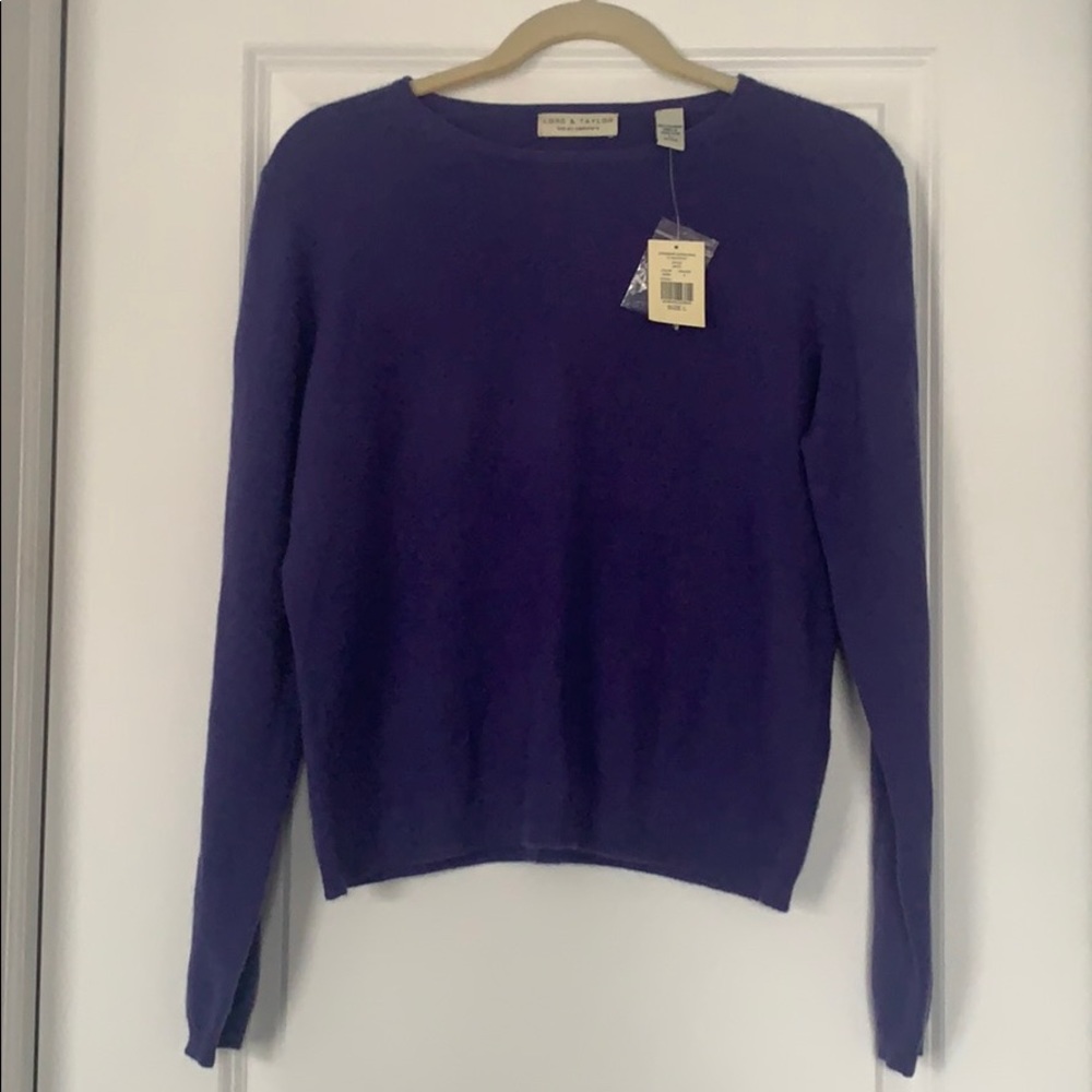 Lord & Taylor Two ply Cashmere